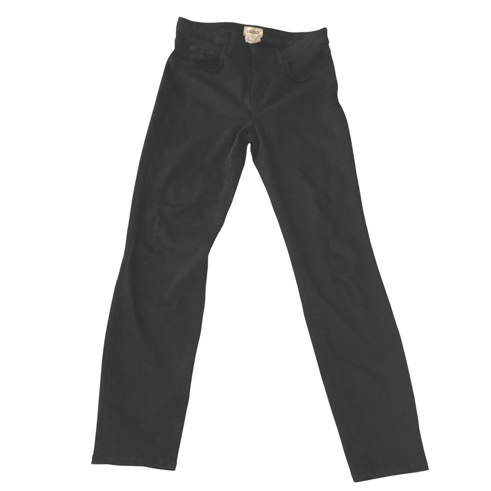 L'AGENCE Margot‎ High Rise Skinny Jeans Womens 28 Black Ankle Crop Stretch